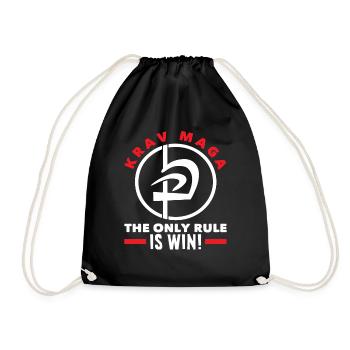 Krav Maga Force Combat Arts Martiaux - Sac de sport léger - noir - Devant
