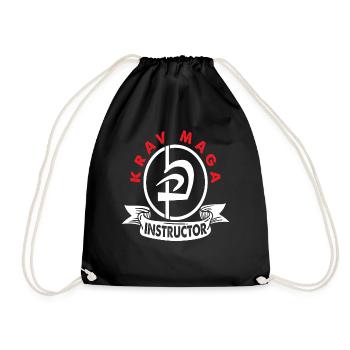 Entraîneur de Krav Maga - Sac de sport léger - noir - Devant