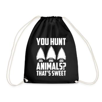 Arrowheads Collectible Arrowheads Collection - Drawstring Bag - black - Front