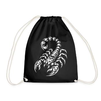 Scorpion tribal - Sac de sport léger - noir - Devant