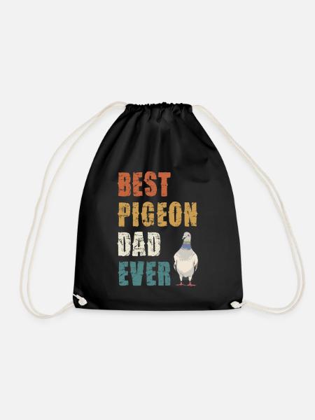 Meilleur papa pigeon de tous les temps - Sac de sport léger - noir