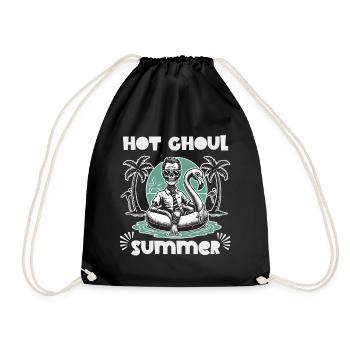 Heißer Ghoul Sommer Strandspaß - Turnbeutel - Schwarz - Vorne