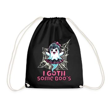 Halloween Goth Girl I Goth Some Boo’s - Sac de sport léger - noir - Devant