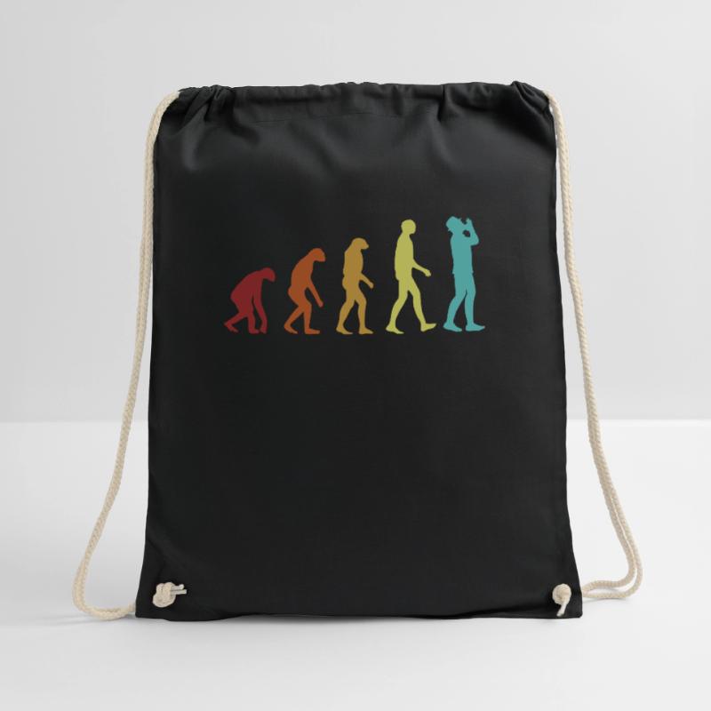 Harmonica Evolution Harmonicist Mouth Harp Drawstring Bag