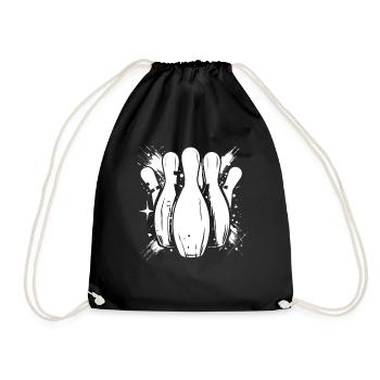 Skittles - Drawstring Bag - black - Front