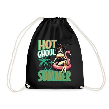Heißer Ghoul Sommer Hexenflair - Turnbeutel - Schwarz - Vorne