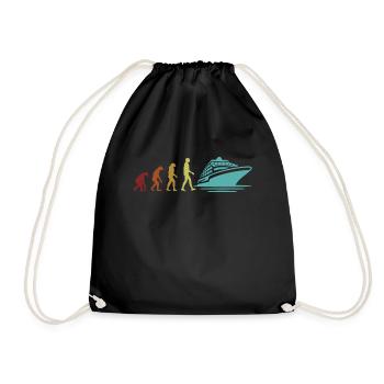Cruising Vacation Evolution Cruise Ship Cruise - Drawstring Bag - black - Front