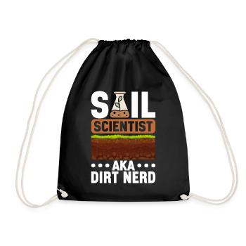 Bodenwissenschaftler Science du sol - Sac de sport léger - noir - Devant