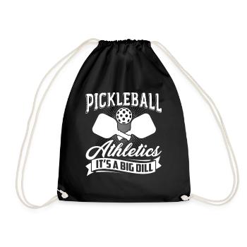 Pickleball Athletics It's A Big Dill - Drawstring Bag - black - Front
