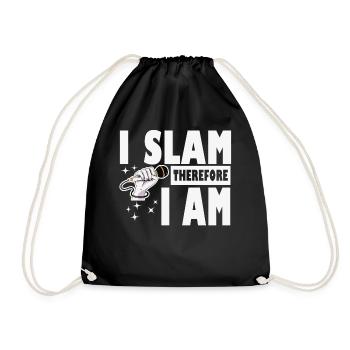 Poésie Slam I Slam Slam Poésie - Sac de sport léger - noir - Devant