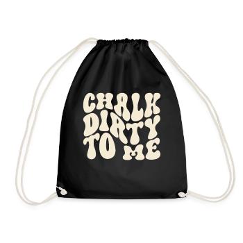 Boulderer Chalk Dirty To Me Bouldering - Sac de sport léger - noir - Devant