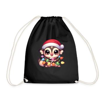Guirlandes lumineuses de Noël Sugar Gliders - Sac de sport léger - noir - Devant