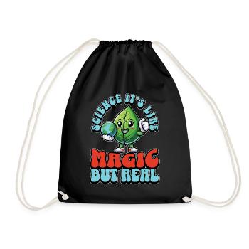 Environmental Science It's Like Magic Biologist - Drawstring Bag - black - Front