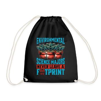 Majeures en sciences de l’environnement Environnementaliste - Sac de sport léger - noir - Devant