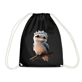 Kookaburra Hunter lit Hans Sweet Bird en riant - Sac de sport léger - noir - Devant