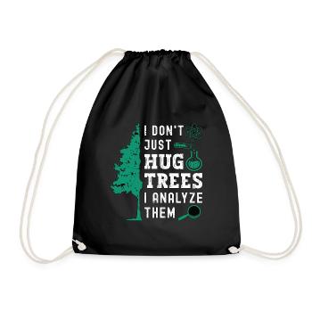 Environmental Scientist I Don't Just Biologist - Drawstring Bag - black - Front