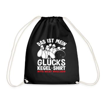 C’est ma chemise de bowling porte-bonheur - Sac de sport léger - noir - Devant