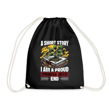 Environmental Scientist A Short Story Biologist - Drawstring Bag - black - Front