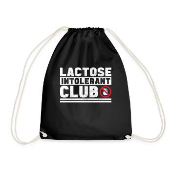 Intolérance au lactose Intolérance au lactose - Sac de sport léger - noir - Devant