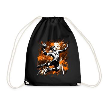 Handball - Sac de sport léger - noir - Devant