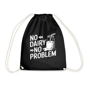 Intolérance au lactose Intolérance au lactose - Sac de sport léger - noir - Devant