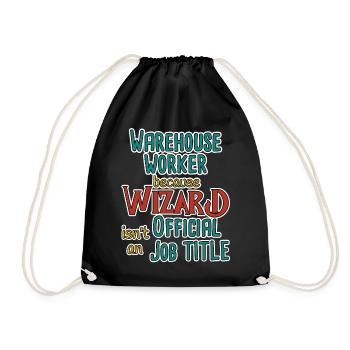 Assistant Magasinier - Sac de sport léger - noir - Devant