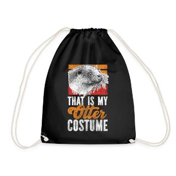 Loutre Halloween C’est ma loutre - Sac de sport léger - noir - Devant