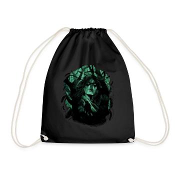 Nature Forêt Chaman Chaman Amoureux de la nature - Sac de sport léger - noir - Devant