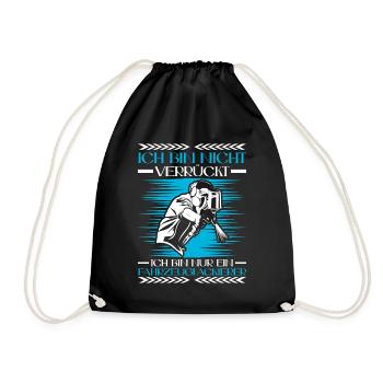 Vehicle painter is not crazy painter - Drawstring Bag - black - Front