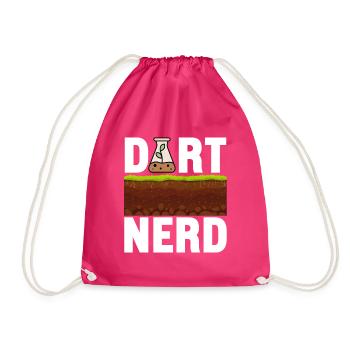 Bodenwissenschaftler Soil Science - Drawstring Bag - fuchsia - Front