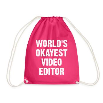 L’éditeur vidéo le plus acceptable au monde - Sac de sport léger - fuchsia - Devant
