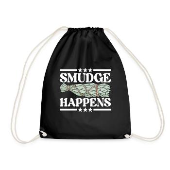 Herbes Encens Purification Spirituelle - Sac de sport léger - noir - Devant