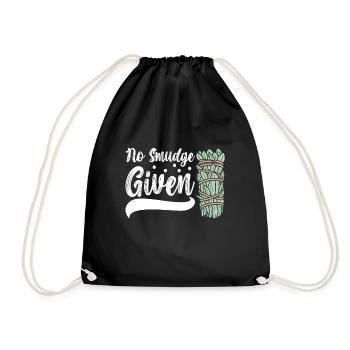 Herbes Encens Purification Spirituelle - Sac de sport léger - noir - Devant