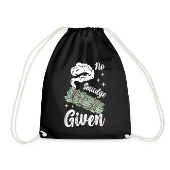 Herbes Encens Purification Spirituelle - Sac de sport léger - noir - Devant