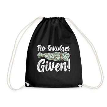 Herbes Encens Purification Spirituelle - Sac de sport léger - noir - Devant