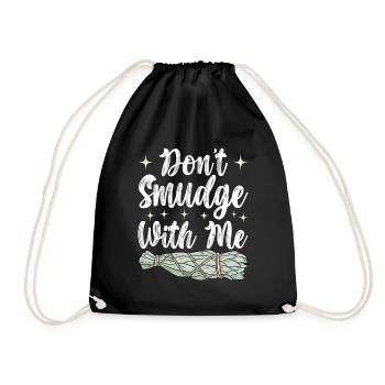 Herbes Encens Purification Spirituelle - Sac de sport léger - noir - Devant