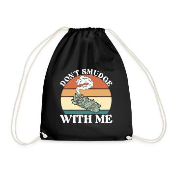 Herbes Encens Purification Spirituelle - Sac de sport léger - noir - Devant
