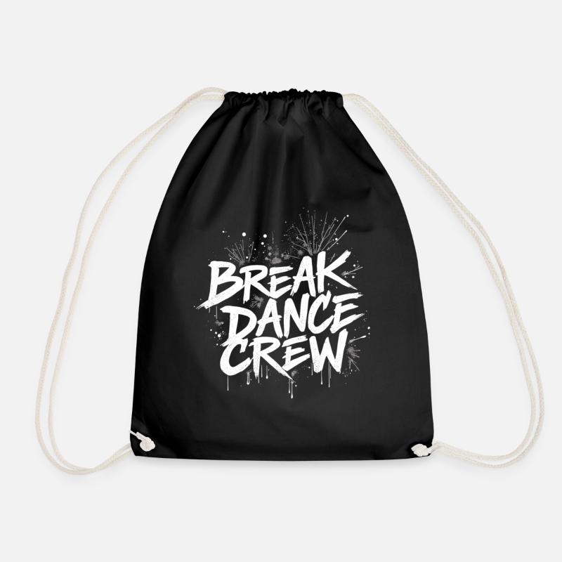Breakdance Crew Breakdance Breakdancing Breakdance - Turnbeutel - Schwarz