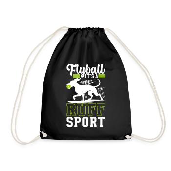 Flyball Sports canins - Sac de sport léger - noir - Devant
