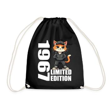 Edition Limitée 1967 Anniversaire Né 1967 - Sac de sport léger - noir - Devant
