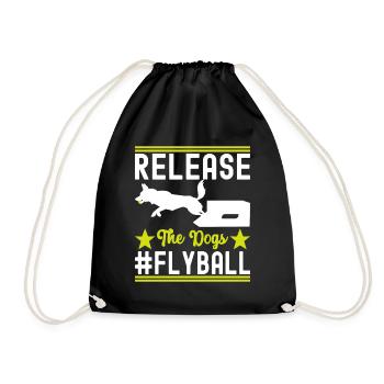 Flyball Sports canins - Sac de sport léger - noir - Devant