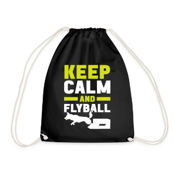 Flyball Sports canins - Sac de sport léger - noir - Devant