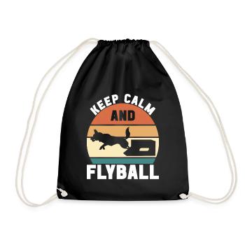 Flyball Sports canins - Sac de sport léger - noir - Devant