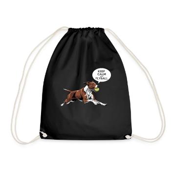 Flyball Sports canins - Sac de sport léger - noir - Devant