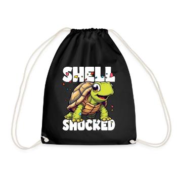 CHOQUÉ ET ADORÉ - Sac de sport léger - noir - Devant