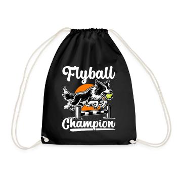 Flyball Sports canins - Sac de sport léger - noir - Devant