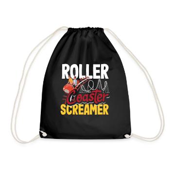 Montagnes russes Screaming Adventure - Sac de sport léger - noir - Devant