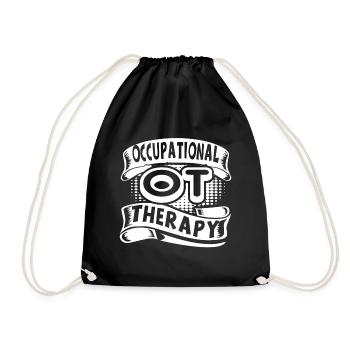 Love To Be Occupational Therapist - Drawstring Bag - black - Front