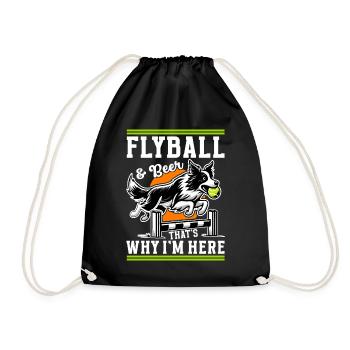 Flyball Sports canins - Sac de sport léger - noir - Devant