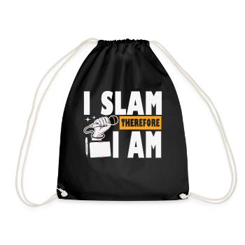 Poésie Slam I Slam Slam Poésie - Sac de sport léger - noir - Devant